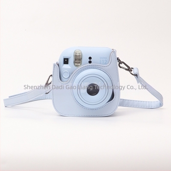 Polaroid Mini12 Váll Kamera Táska - PU Bőr, Vízálló, Kopásálló, Vágásálló, Légpárnás Vállpánttal