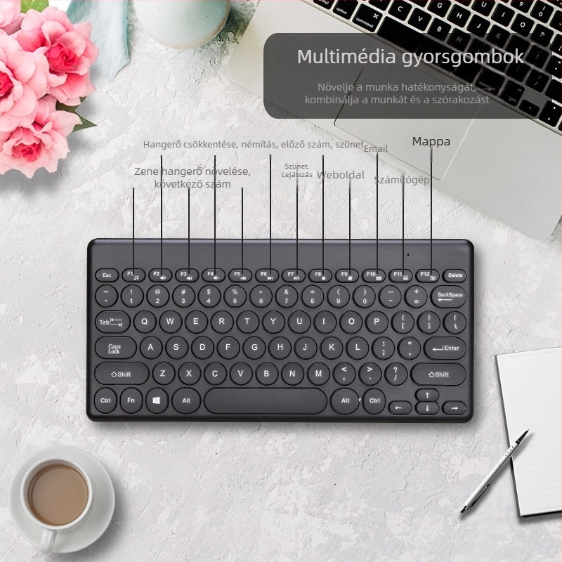 Minglide 169 vezeték nélküli billentyűzet és egér USB szett