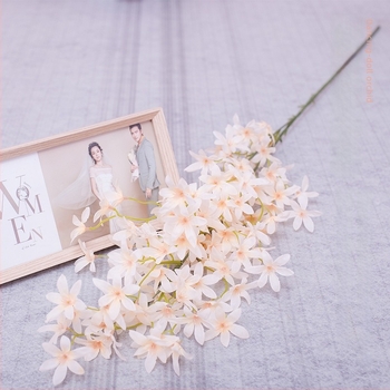 Selyem orkide esküvői díszítés; selyem virágok; orchidea; cél: esküvő