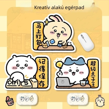 Kis egérpad, természetes gumi, rajzfilm dizájn, hőtranszfer nyomtatás, testreszabható