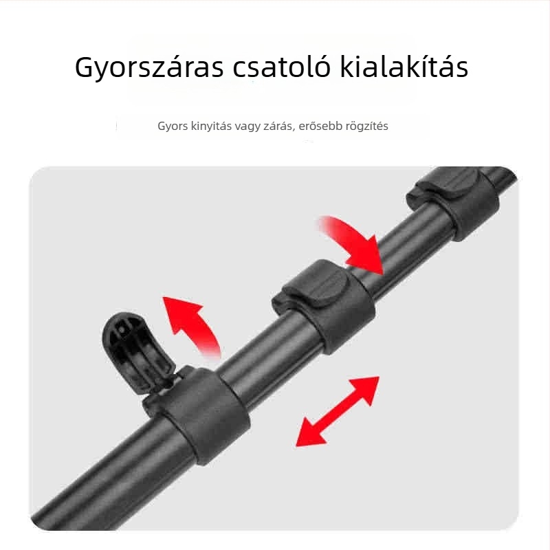 Yunteng 5228 Fotózásra szánt alumínium ötvözetből készült anti-összecsukható állvány, adapterfej, teherbírás 2-5 kg