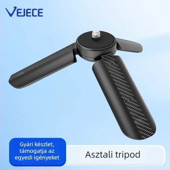 Asztali mini tripod 3D gimball stabilizátorral – nylon és rost, WT007, teherbírás legfeljebb 2 kg