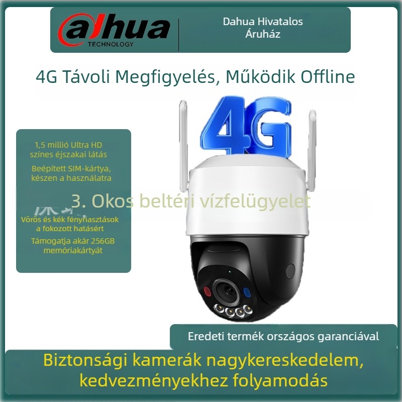Orange 4G-s kupolkamera interkom LC-K7F, kültéri vízálló