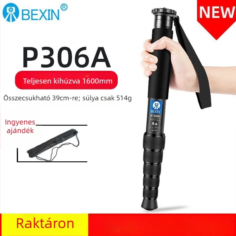 Monopod P306A a BEXIN-től, alumíniumötvözet, teherbírás 6-10 kg