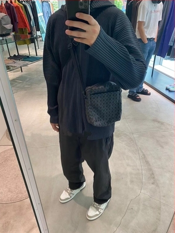Férfi silikonból készült crossbody táska, városi egyszerű stílus, ultra könnyű, kopásálló, BAOBAO