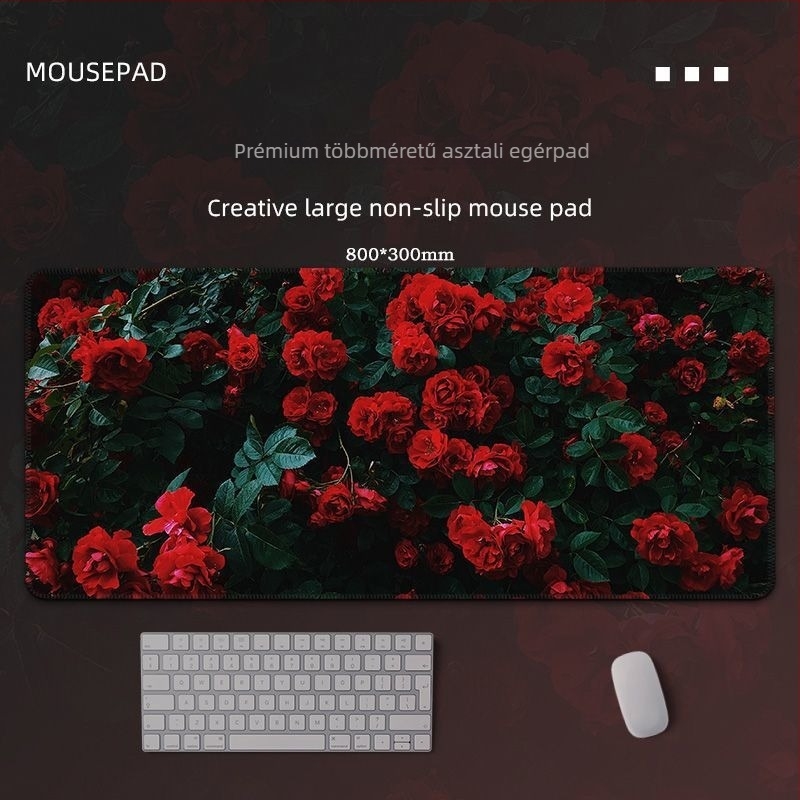 Gumi asztali pad, csúszásmentes, hőtranszfer nyomtatás, logó nyomtatási lehetőség, OEM/személyre szabható
