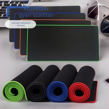 Gaming egérpad - gumi és textil, csúszásmentes, hőtranszfer nyomtatás, logó nyomtatva, OEM testreszabás