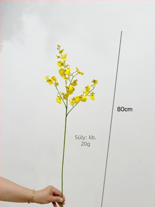 Selyemorchidea dekoráció – márka Including Yang Flower Language; anyag: selyem; felhasználás: esküvők, fotórekvizitek, otthoni dekoráció; fajta 18328127424