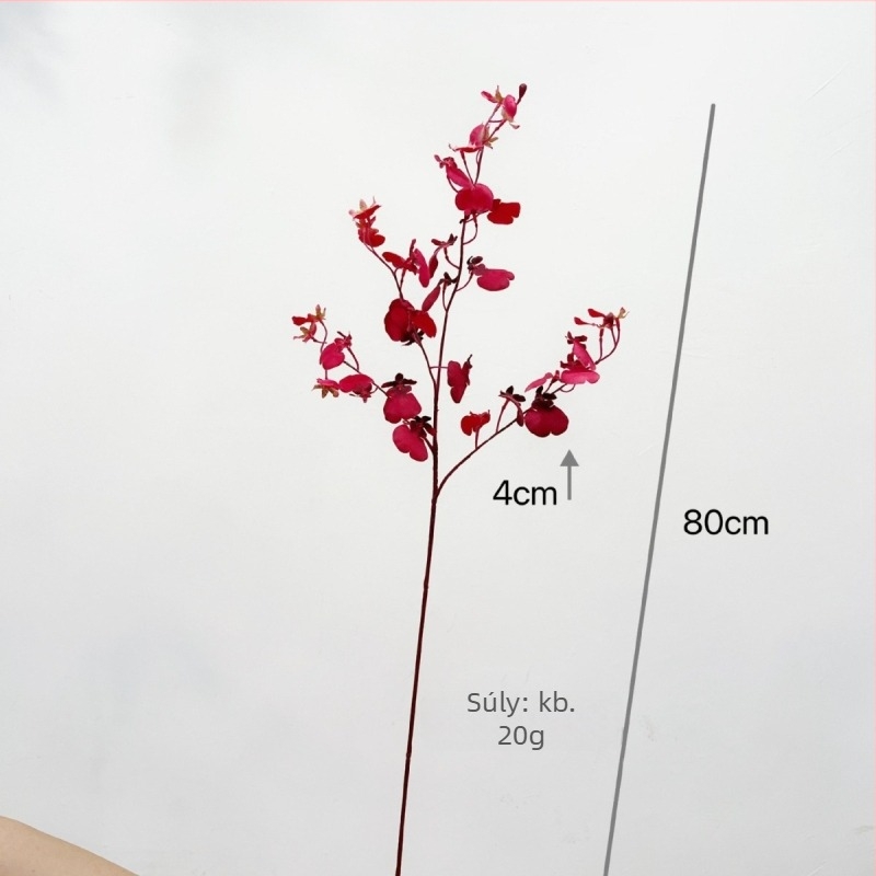 Selyemorchidea dekoráció – márka Including Yang Flower Language; anyag: selyem; felhasználás: esküvők, fotórekvizitek, otthoni dekoráció; fajta 18328127424