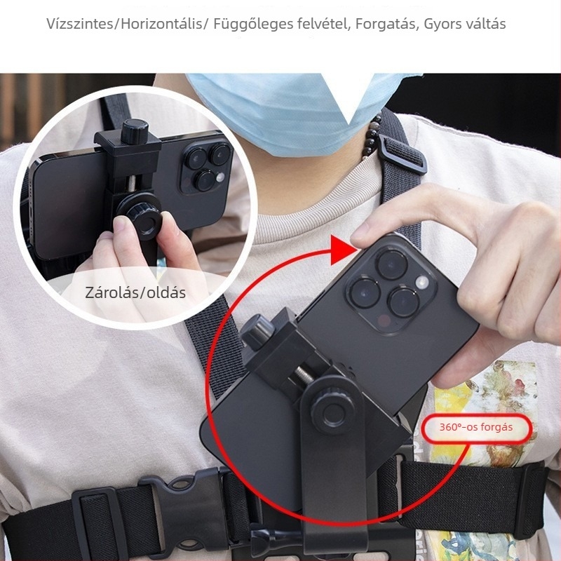 Élő közvetítéshez készült tartó – műanyagból, általános célú, semleges márka
