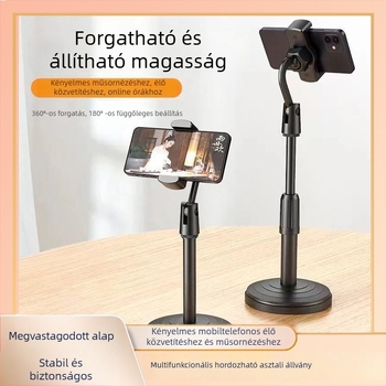 Asztali telefonállvány, Lazy bracket, universal, műanyag