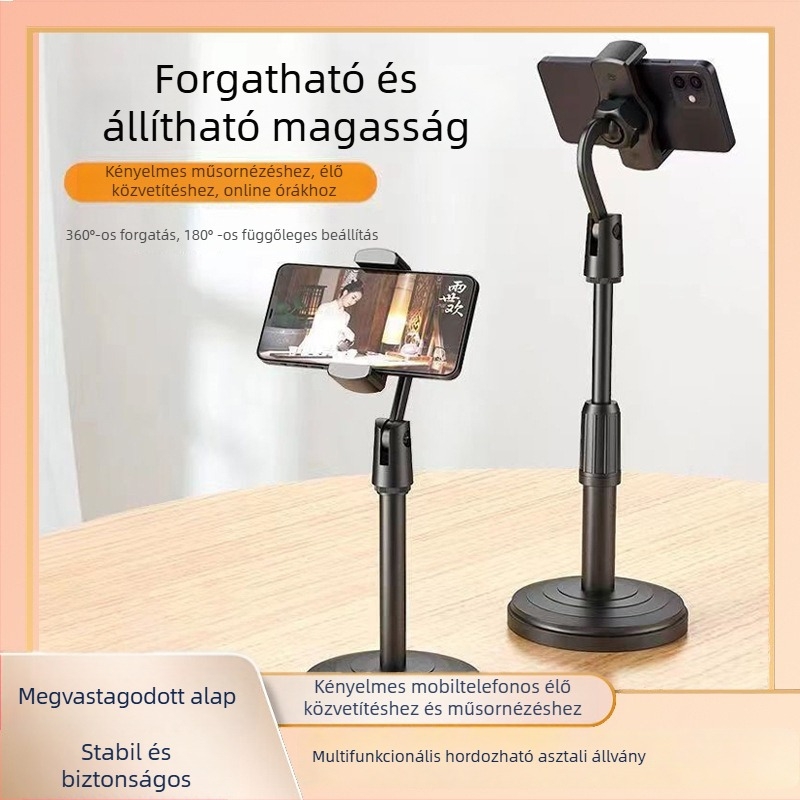 Asztali telefonállvány, Lazy bracket, universal, műanyag