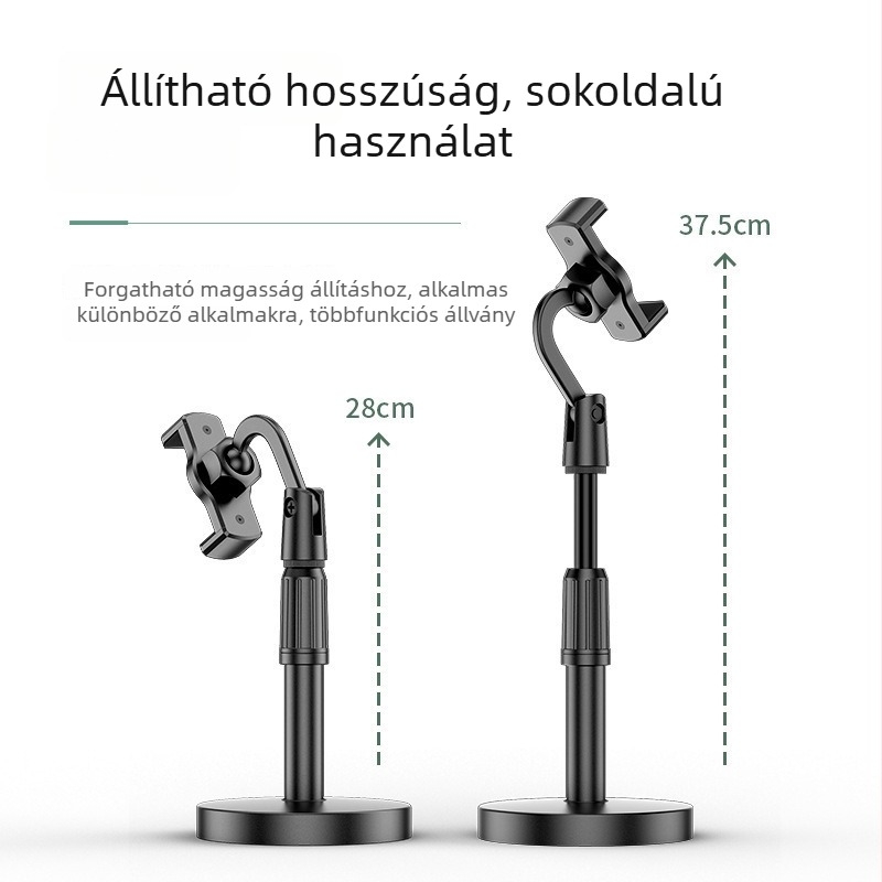Asztali telefonállvány, Lazy bracket, universal, műanyag