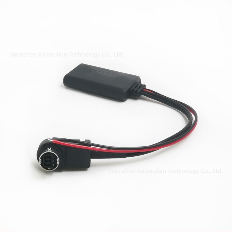 Bluetooth autós kihangosító Alpine 121B236B237B rádióhoz — Bluetooth 5.0, AUX hang, 12V bemenet, CD-lejátszó mögötti telepítés