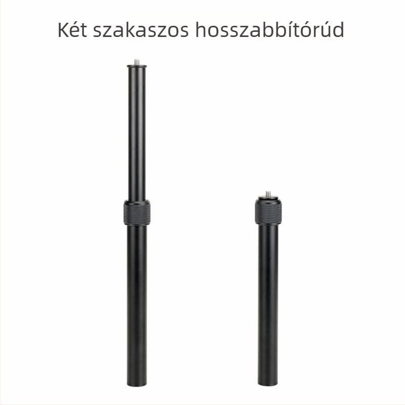 Alumíniumötvözetes tripod kinyúló rúd – 2 részes, teherbírás 5 kg, munkamagasság 350 mm, csőátmérő 22/19 mm