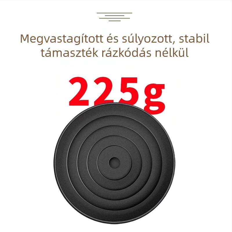 Asztali telefon-tartó 360°-os forgó alappal és állítható magassággal, selfie-hez és élő közvetítéshez