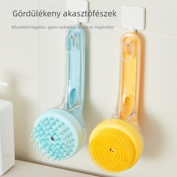 Holy World macska fürdő- és masszázs keféje – PP anyag, háziállat ápoló eszköz, magáncímke alkalmas