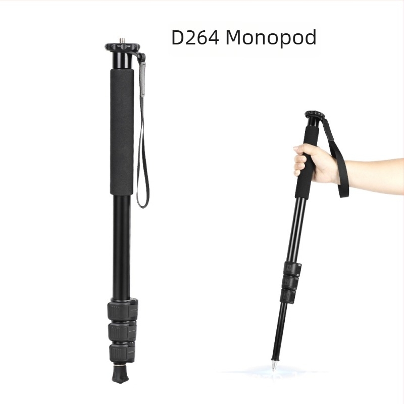 D264 monopod, alumíniumötvözet, 4 rész, teherbírás 6 kg