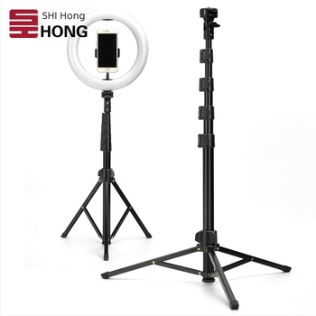 Telefon és élő közvetítés tripod • Alumínium ötvözet • Modell T385-Bracket • Terhelhetőség kevesebb mint 2 kg