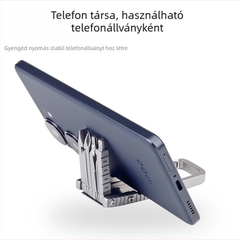 Kamerákhoz készült multifunkcionális szerszámkészlet: csavarhúzó és imbuszkulcs, összecsukható keresztes tripod és szerelési kiegészítők