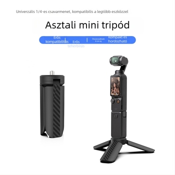 Asztali állvány DJI Pocket 3/2-höz, modell ST-80, műanyag, teherbírás 2–5 kg, 1 rész, stabil felvétel