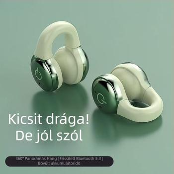 Bluetooth fejhallgató, fülön viselhető, Qualcomm chip, 10 m hatótáv, Bluetooth 5.0
