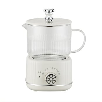1 L-es üveg egészséges teakeverő hőmérséklet-szabályozással — multifunkcionális teakeverő talppal