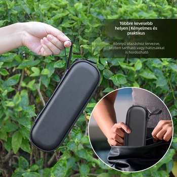 Shadow Craftsman DJI Pocket 3/2 Tároló Tok – PU külső, puha szőrös bélés, Kapacitás: Pocket kamera + védőtok, Kompatibilis a DJI Pocket 3/2, Súly: 192 g