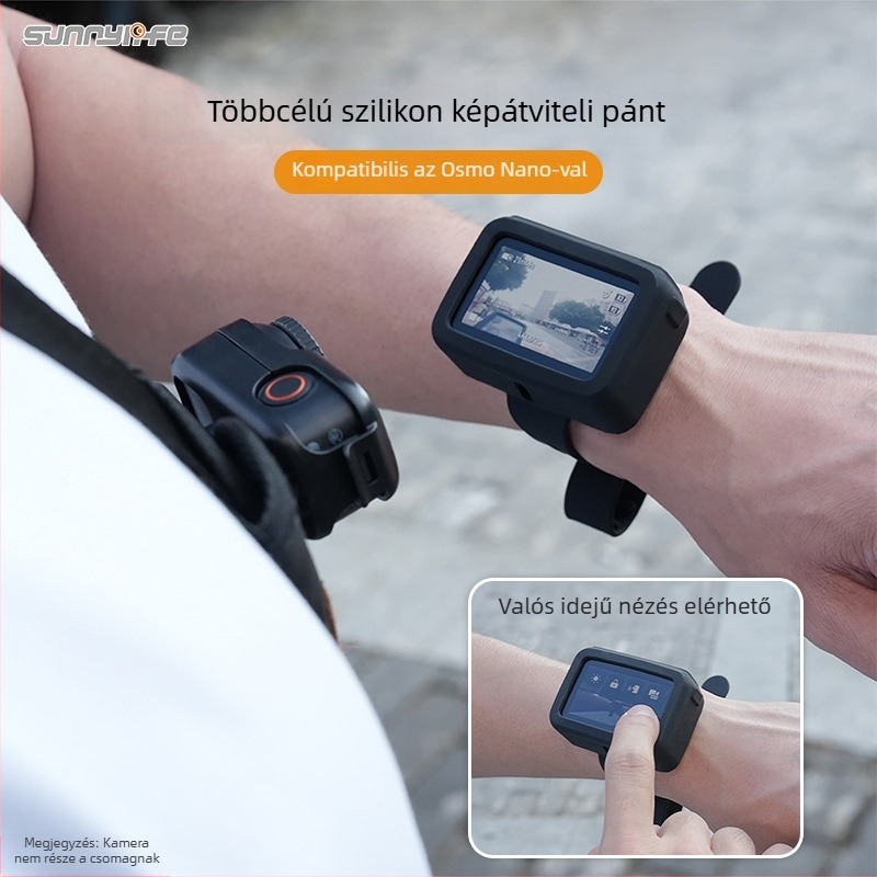Sunnylife Nano tie szilikon bővített csuklópánt DJI Osmo Nano-hoz