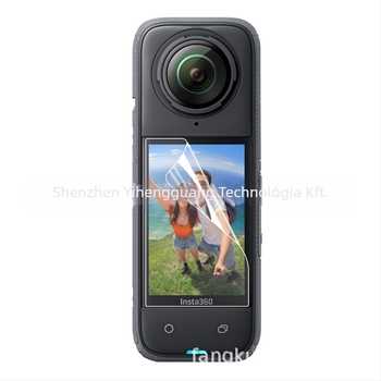 AR anti-reflexiós védőfólia Insta360 X5/X4 akciókamera számára — HD átláthatóság, csökkentett fényvisszaverődés, testreszabható logó