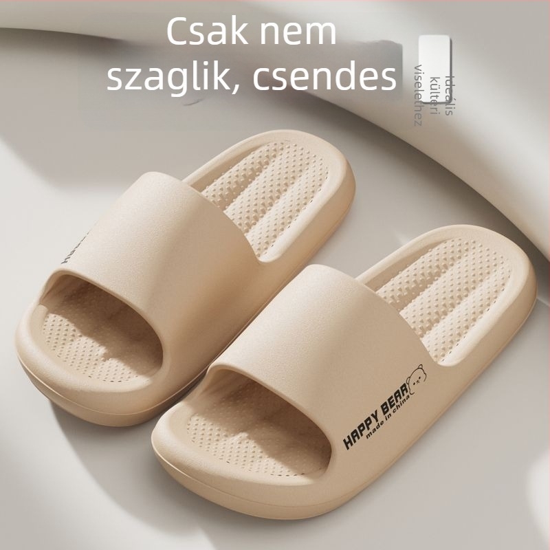 Férfi flip-flopok, nyárra és külső használatra, PVC felső és talp, Casual stílus, injektált talp, 2024 tavasz