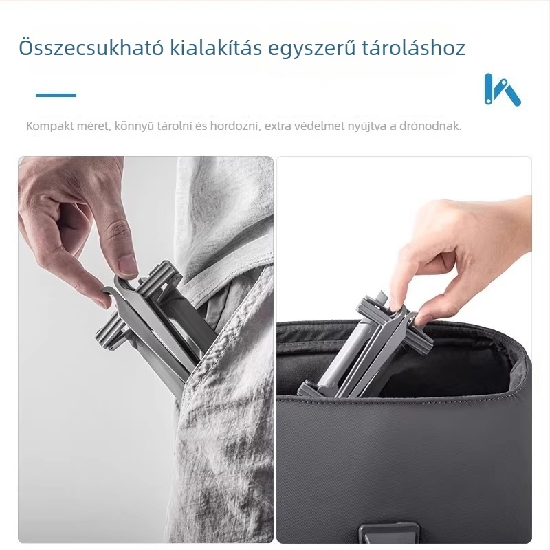 DJI Air 3S Tartozékok: Emelt háromlábú állvány és leszállási párna