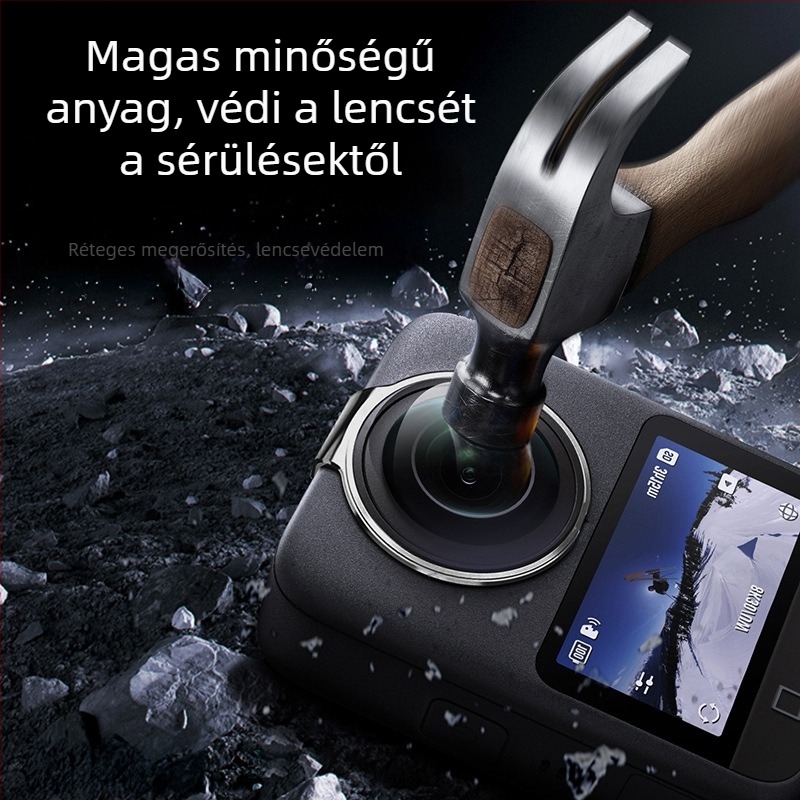 Objektívvédő DJI Osmo360 – Nothing, PC műanyag, Osmo360-hoz kompatibilis, PE zacskó a csomagban