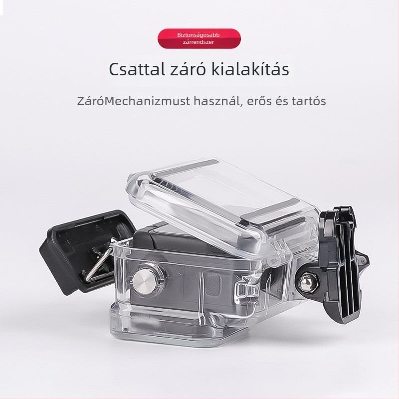 Vízhatlan ház Insta360 ACE Pro/ACE Pro2-hez – optikai üveg + PC + rozsdamentes acél; testreszabható logó