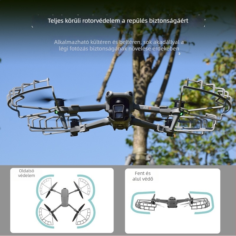 Brdrc propeller védőfedél DJI Air 3S-hez, ütközésgátló gyűrűvel, modell Ewb9843