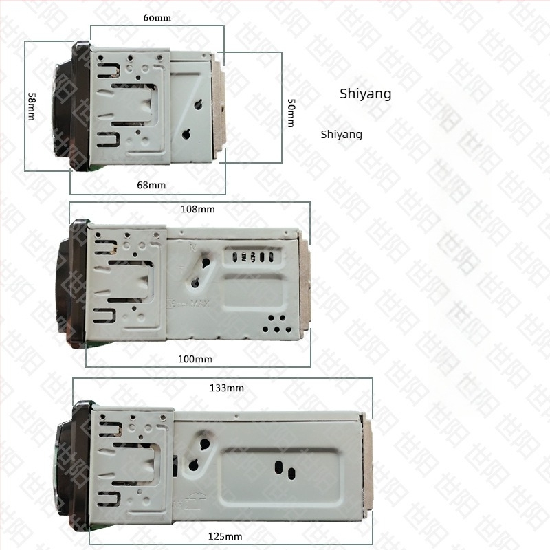 JSD-520 autó Bluetooth MP3 lejátszó Hands-Free és FM rádióval, USB/SD kártya támogatás