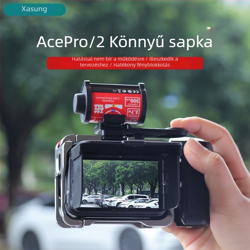 Xasurg Acepro Hood Insta360 Acepro/2-hoz – mágneses fényblokkoló derék szintű keresőfedél