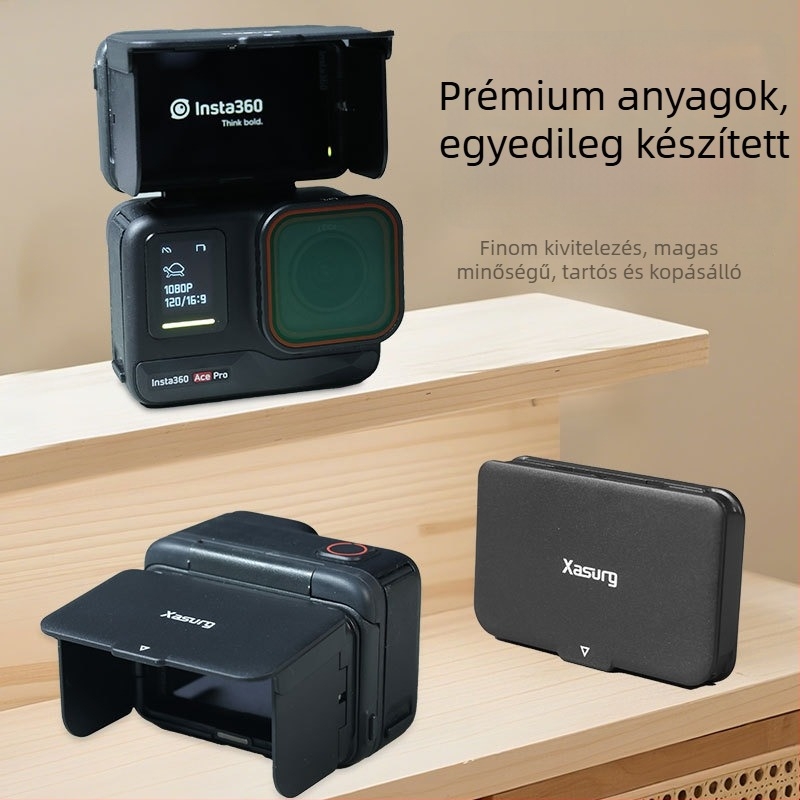 Xasurg Acepro Hood Insta360 Acepro/2-hoz – mágneses fényblokkoló derék szintű keresőfedél
