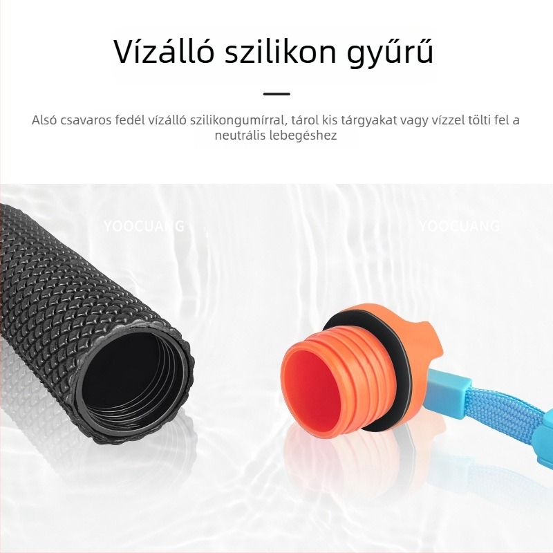 DJI Action 5 Pro/4/3-hoz készült úszó rúd – szilikon hüvely, vízálló házhoz tartozó kiegészítő (Kompatibilis: DJI Action 5 Pro/4/3; Modell: Buoyancy rod)