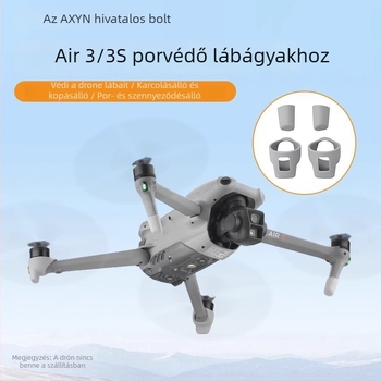 DJI Air3/3S leszálló lábvédő talpbetétek, por- és karcolásvédő burkolat, kopásálló kiegészítő a lábakhoz