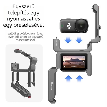 Dji Nano tartozékok – Alumíniumötvözet védő keret Rabbit Cage-hez, bővítő keret (Modell: Dji nano accessories; Alkalmas: Dji nano)