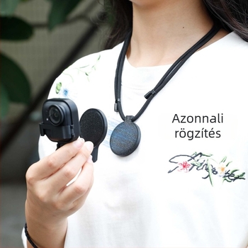 Mágneses kibővítő nyakpánt Insta360 GO Ultra-hoz — elrejti a gyorskioldó alapot, műanyagból, tartalmaz védőkeretet