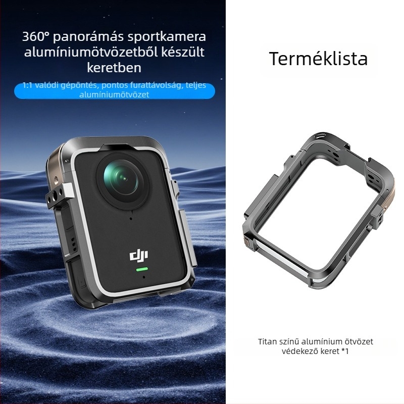 DJI 360 alumínium ötvözet váz, védőfém héj a panorámás kamera számára - kiegészítő készlet