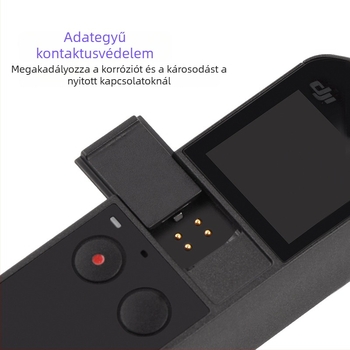 DJI Osmo Pocket adat interfész védőfedél, ABS anyag, 1 db csomagolás, garancia: három garancia (ABS; DJI Osmo Pocket compatible; 1 piece packaging; Three Guarantees warranty)