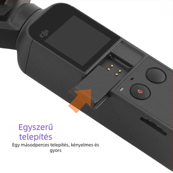 DJI Osmo Pocket adat interfész védőfedél, ABS anyag, 1 db csomagolás, garancia: három garancia (ABS; DJI Osmo Pocket compatible; 1 piece packaging; Three Guarantees warranty)