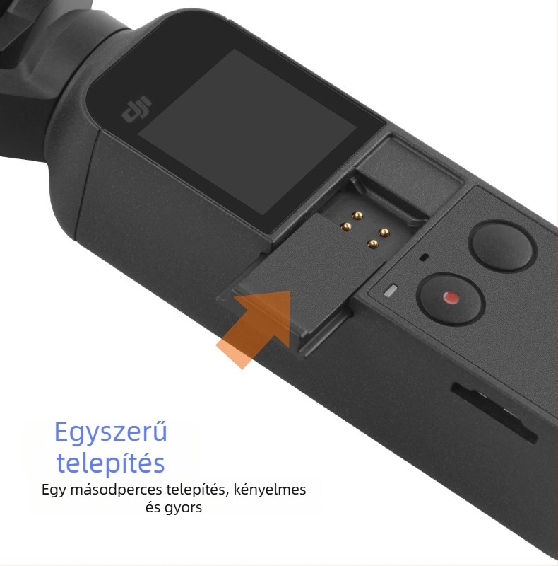 DJI Osmo Pocket adat interfész védőfedél, ABS anyag, 1 db csomagolás, garancia: három garancia (ABS; DJI Osmo Pocket compatible; 1 piece packaging; Three Guarantees warranty)
