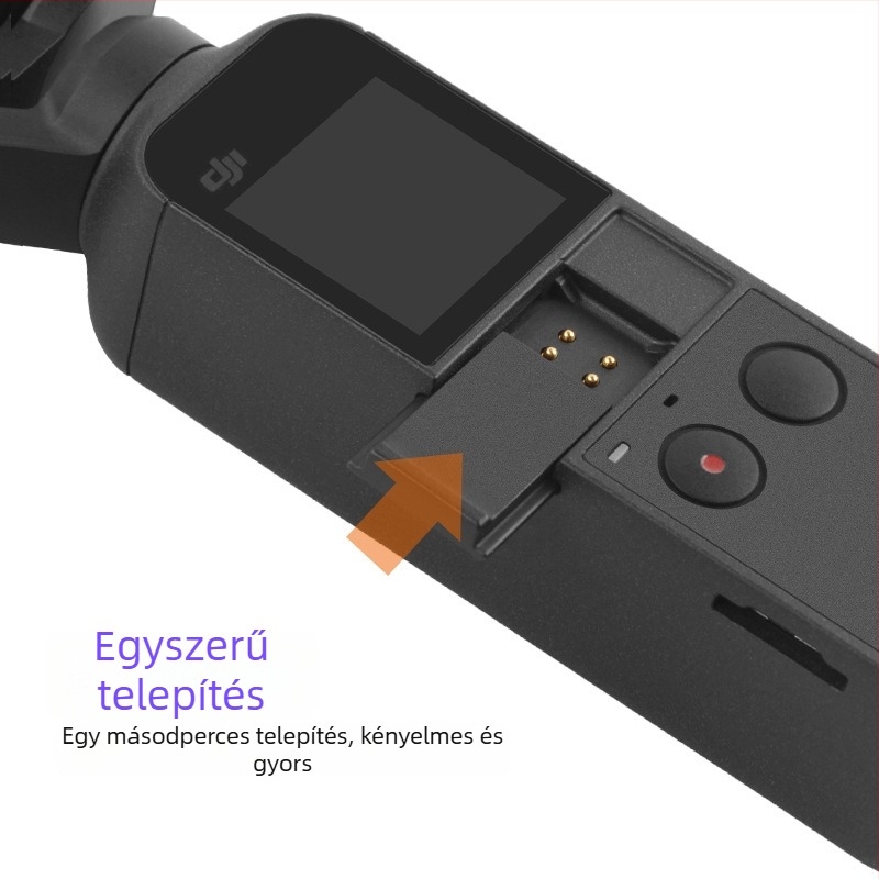 DJI Osmo Pocket adat interfész védőfedél, ABS anyag, 1 db csomagolás, garancia: három garancia (ABS; DJI Osmo Pocket compatible; 1 piece packaging; Three Guarantees warranty)