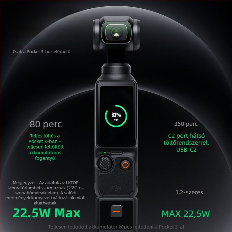 LKTOP PC430 Li-ion akkumulátor DJI Osmo Pocket 3-hoz