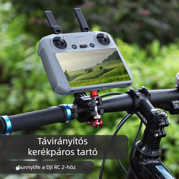 Sunnylife kerékpár klipek RC 2 sportkamerához — Modell ZJ669, alumíniumötvözet + műanyag