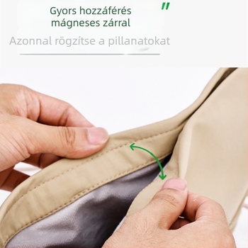 Crossbody kamera táska Fujifilm mirrorless és Canon számára – ultra könnyű nylonból készült védőtok poliészter béléssel